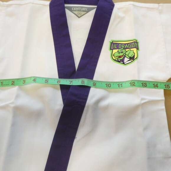 Century Lil' Dragon Martial Arts Uniform w/Belt Size 00 - Picture 5 of 16